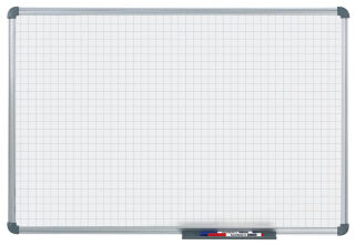 MAUL Whiteboard MAULstandard 90,0 x 60,0 cm weiß mit 2,0 x 2,0 cm Raster