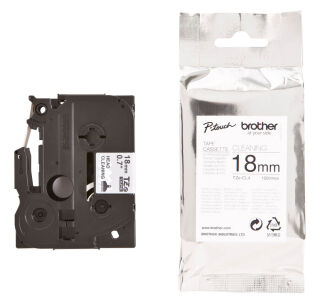 brother Reinigungskassette TZe-CL4 TZECL4, 18 mm, 1 St.