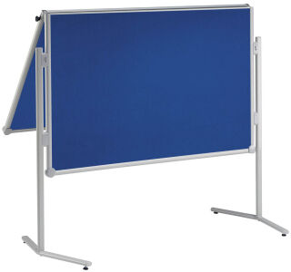 MAUL Moderationswand professionell, klappbar 120,0 x 150,0 cm blau