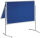 MAUL Moderationswand professionell, klappbar 120,0 x 150,0 cm blau