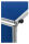 MAUL Moderationswand professionell, klappbar 120,0 x 150,0 cm blau