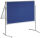 MAUL mobiles Whiteboard professionell, klappbar 120,0 x 150,0 cm blau#!#weiß Filz/Whiteboard