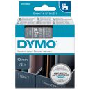 DYMO Schriftband D1 S0720600, 12 mm, weiß auf transparent, 1 St.