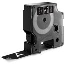 DYMO Schriftband D1 45811 S0720910, 19 mm, weiß auf schwarz, 1 St.