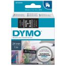 DYMO Schriftband D1 53721 S0721010, 24 mm, weiß auf schwarz, 1 St.