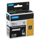 DYMO Schriftband RHINO  1805442, 6 mm, schwarz auf weiß, 1 St.