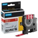 DYMO Schriftband RHINO  1805416, 12 mm, weiß auf...