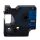 DYMO Schriftband RHINO  1805243, 12 mm, weiß auf blau, 1 St.
