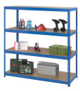 SZ Metall Schwerlast-Weitspannregal 28282-4 blau 150,0 x...