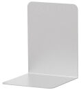 MAUL Buchstützen silber 10,0 x 10,0 x 13,0 cm, 2 St.