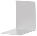 MAUL Buchstützen silber 8,0 x 10,0 x 10,0 cm, 2 St.