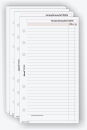 bind Ringbuch-Ergänzungsblätter Notizen A6, 50...