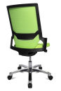 Topstar Bürostuhl Autosynchron®-1 Alu, AU1090 T35 Stoff grün, Gestell alu