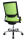 Topstar Bürostuhl Autosynchron®-1 Alu, AU1090 T35 Stoff grün, Gestell alu