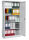 Gürkan Stahlschrank 109381 lichtgrau 4 Fachböden 92,0 x 50,0 x 195,0 cm, aufgebaut, 1 St.
