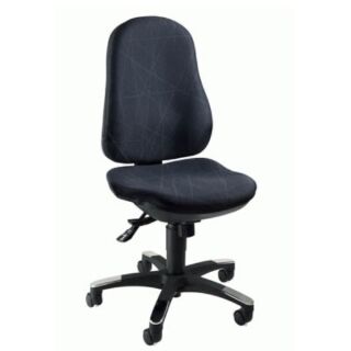 Topstar Bürostuhl Trend SY 10, 9020HF0 Stoff schwarz, Gestell schwarz