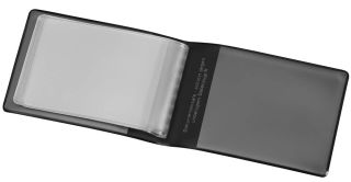 VELOFLEX Kreditkartenhülle Document Safe® schwarz 11,5 x 7,8 cm