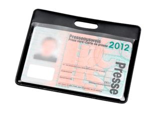 HIDENTITY® Dokumentenhülle Hidentity Admission schwarz 9,5 x 7,5 cm