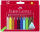FABER-CASTELL Triangular Wachsmalstifte farbsortiert, 12 St.