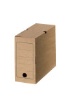 10 Cartonia Archivboxen braun 15,0 x 34,0 x 25,2 cm