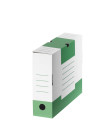10 Cartonia Archivboxen weiß/grün 8,3 x 34,0 x...