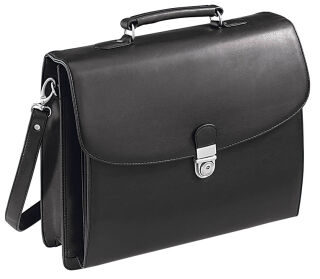 Alassio Aktentasche FORTE Lederimitat schwarz 92011