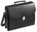 Alassio Aktentasche FORTE Lederimitat schwarz 92011