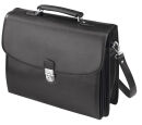 Alassio Aktentasche FORTE Lederimitat schwarz 92011