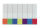 SIGEL transparent Haftmarker farbsortiert 7x 40 Streifen