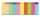 SIGEL MULTICOLOR Haftmarker farbsortiert 10x 50 Streifen