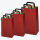 VP Papier-Tragetaschen Topcraft rot 40,0 x 45,0 cm, 50 St.