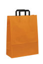 50 VP Papier-Tragetaschen Topcraft orange 40,0 x 45,0 cm