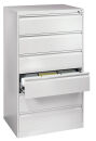 CP Acurado Karteischrank lichtgrau 6 Schubladen 78,7 x...