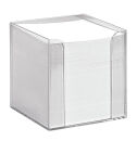 folia Zettelbox transparent inkl. 700 Notizzettel...