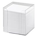 folia Zettelbox transparent inkl. 700 Notizzettel...