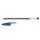 BIC Kugelschreiber Cristal transparent, Schreibfarbe: blau, 50 St.