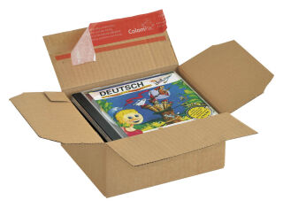 ColomPac® Versandkartons Blitzbodenkartons 16,4 x 13,9 x 8,0 cm, 10 St.