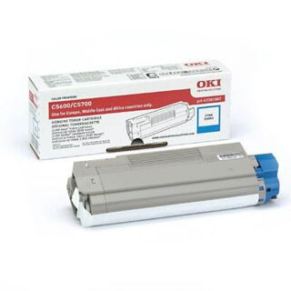 OKI 43381907  cyan Toner