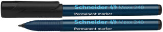 Schneider Maxx 240 Permanentmarker schwarz 1,0 - 2,0 mm, 10 St.