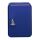 WEDO Schlüsselkasten blau mit 24 Haken, Sicherheitsschloss, 18,0 x 6,0 x 25,0 cm, 1 St.