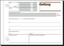 SIGEL Quittung, MwSt. separat ausgewiesen Formularbuch QU615