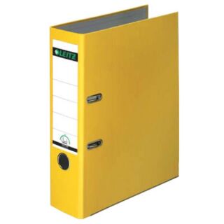 LEITZ 1010 Ordner gelb Kunststoff 8,0 cm DIN A4, 1 St.