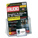 SIGEL Tischprospekthalter transparent DIN A4 24,0 x 11,5...