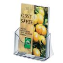 SIGEL Tischprospekthalter transparent DIN A5 17,0 x 7,5 x...