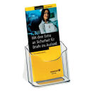 SIGEL Tischprospekthalter transparent 1/3 DIN A4 12,5 x...