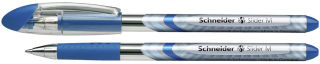 Schneider Kugelschreiber Slider Basic M blau Schreibfarbe blau, 10 St.