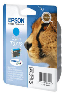 EPSON T0712 (Gepard) cyan Druckerpatrone