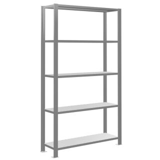 SCHULTE Schwerlastregal 17701 silber 100,0 x 30,0 x 180,0 cm