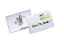 DURABLE Click Fold Namensschilder mit Kombiklemme 9,0 x...