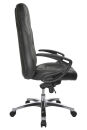 Topstar Chefsessel RS1, RS90F AD0 Leder schwarz, Gestell alu